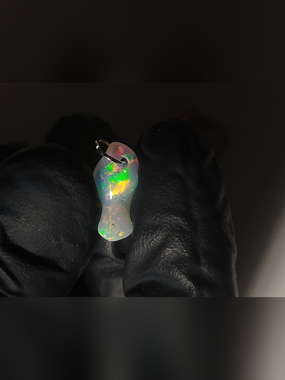 Unique Natural Opal Pendant
